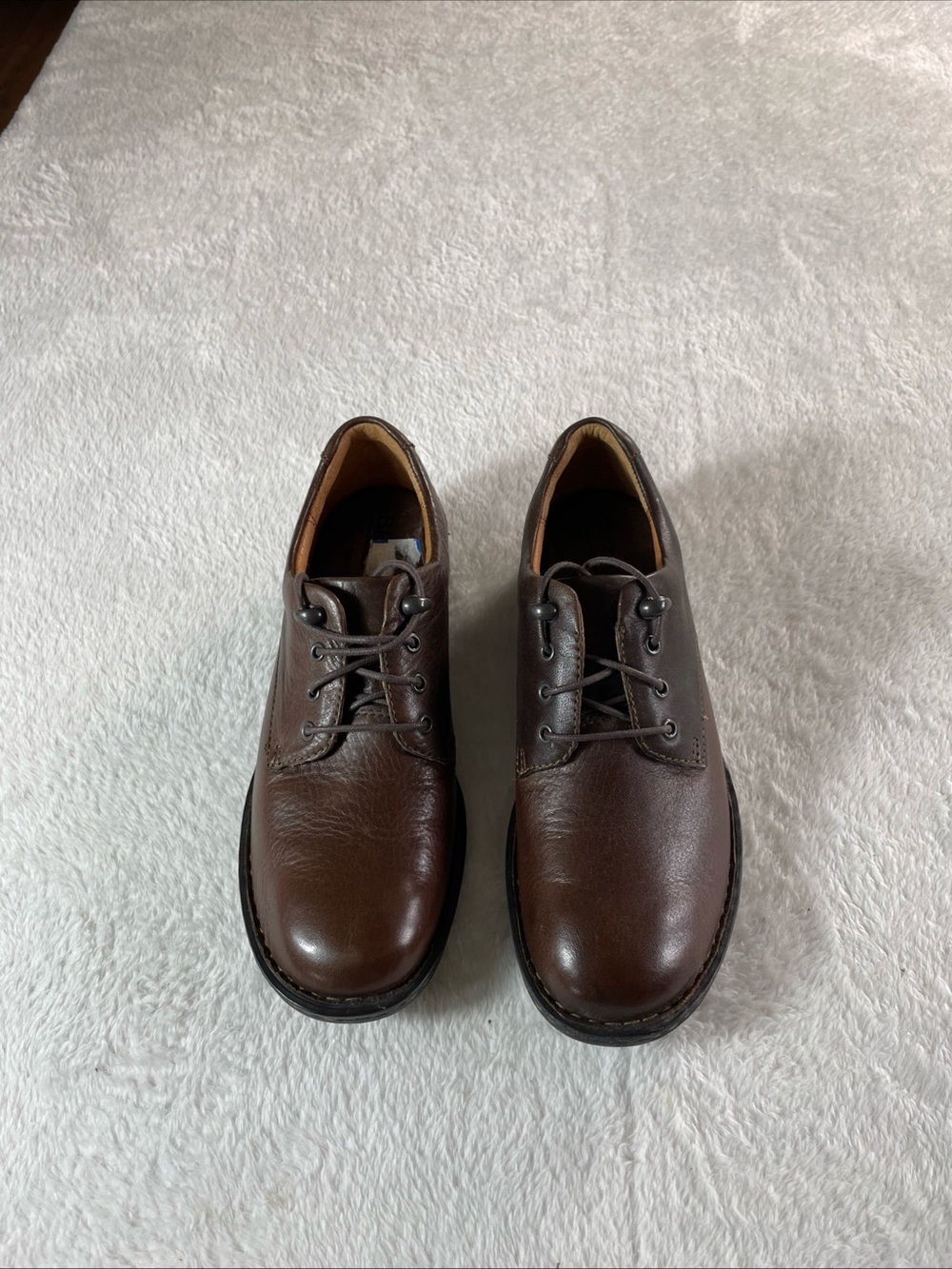 Born Women’s Size 6.5 Brown Leather Lace Up Oxford. CQ110 NWOB